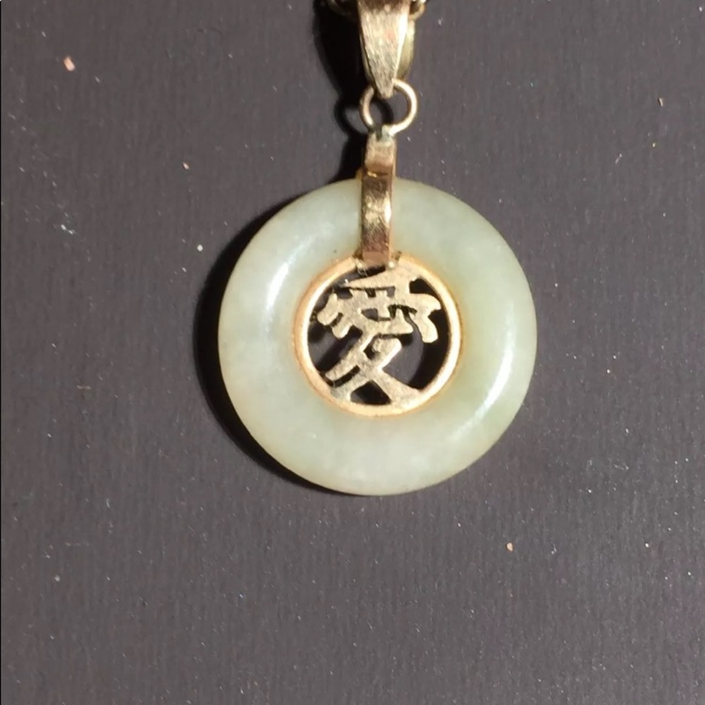 COPY - Jade and Gold Nexklace